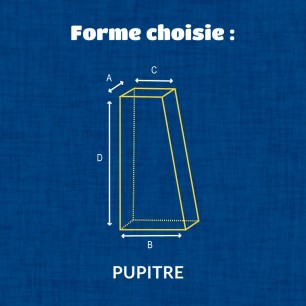 Mousse dossier pupitre